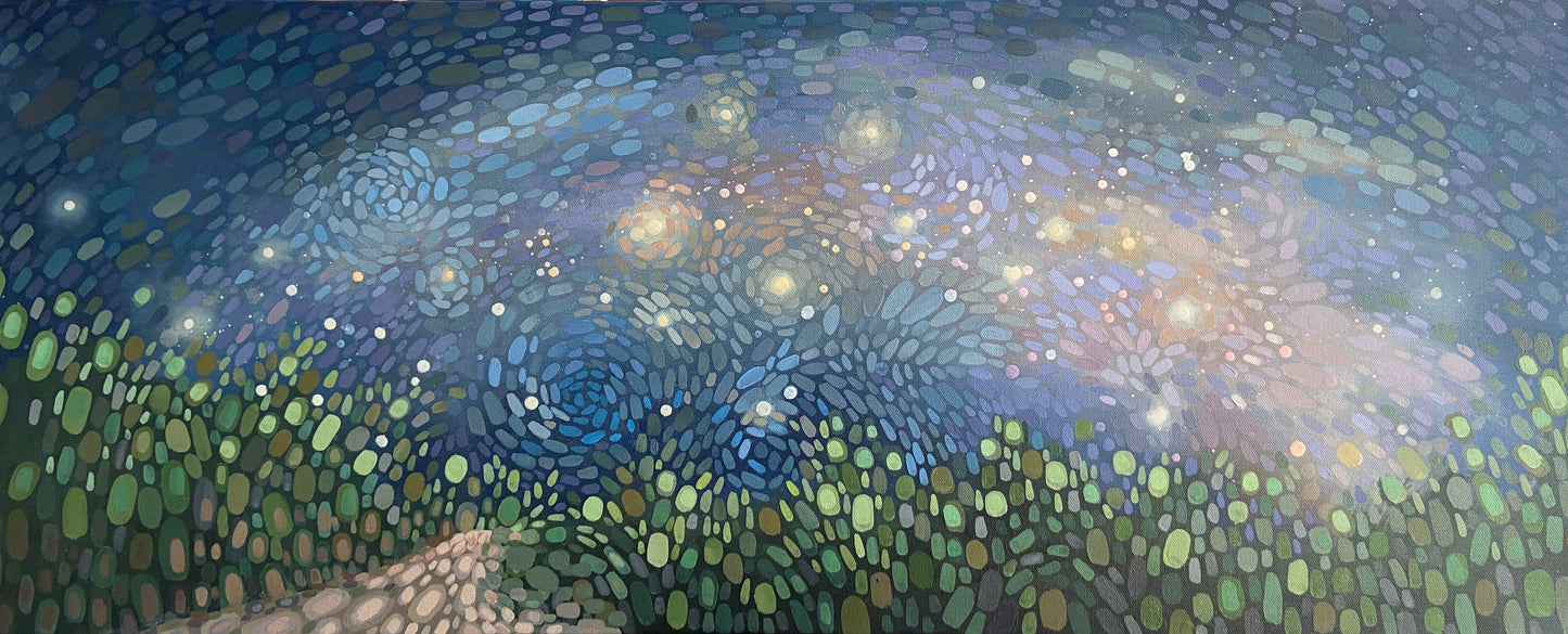“Midnight Stroll” Canvas Print