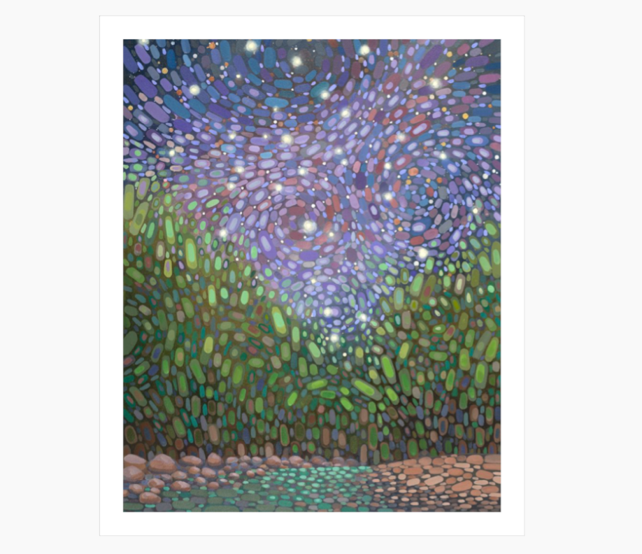 River Under the Stars - 8"x10" Fine Art Print