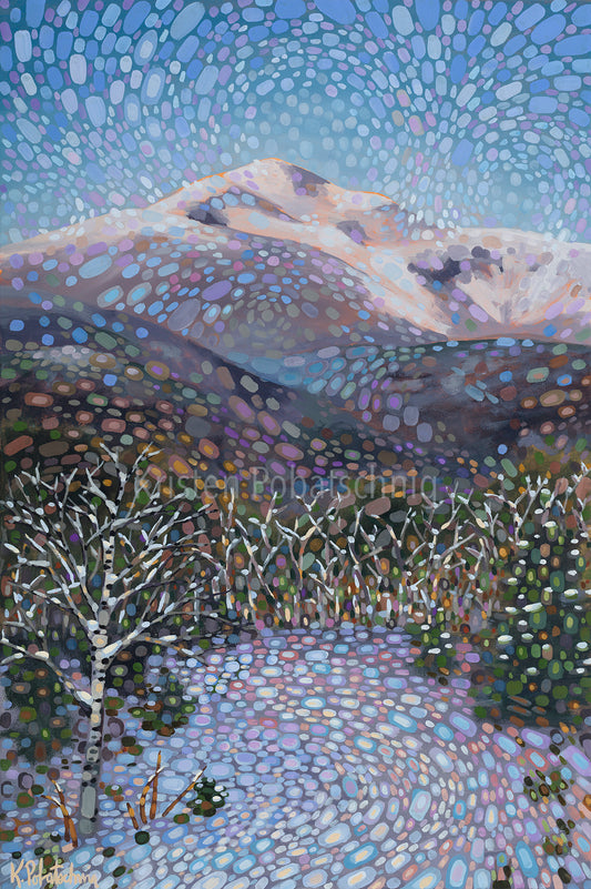 Moving Mountains: Valley Vision Canvas Print