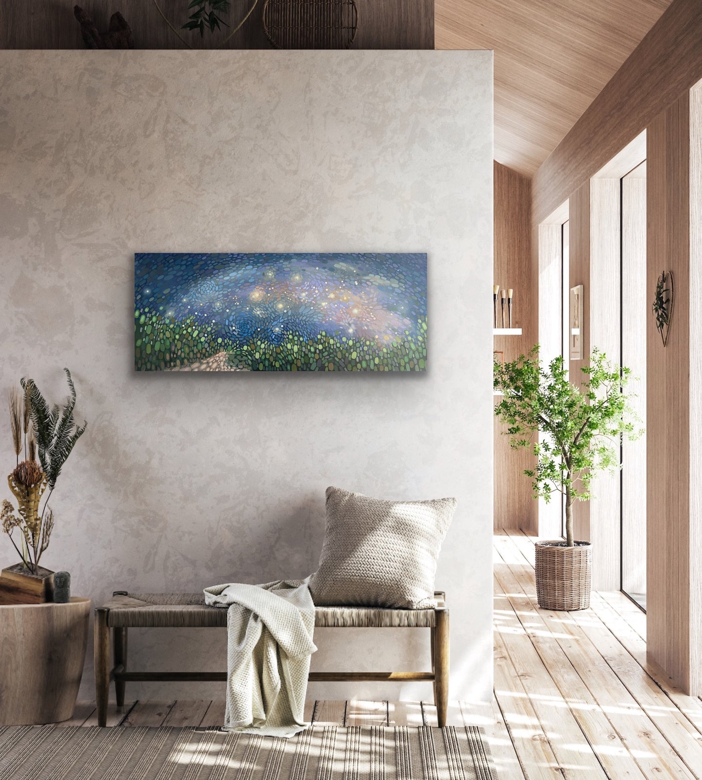 “Midnight Stroll” Canvas Print