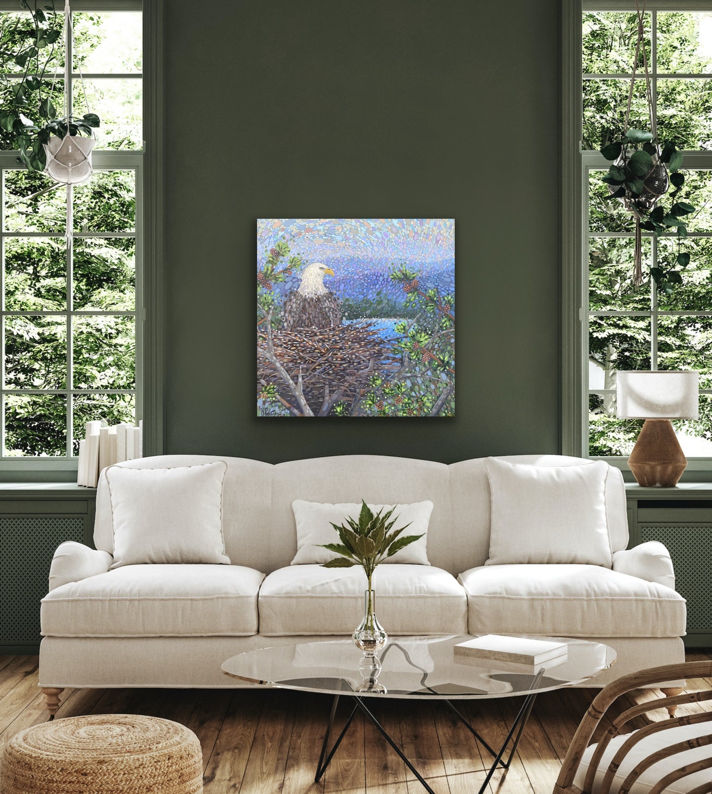 Aerial View Canvas Print