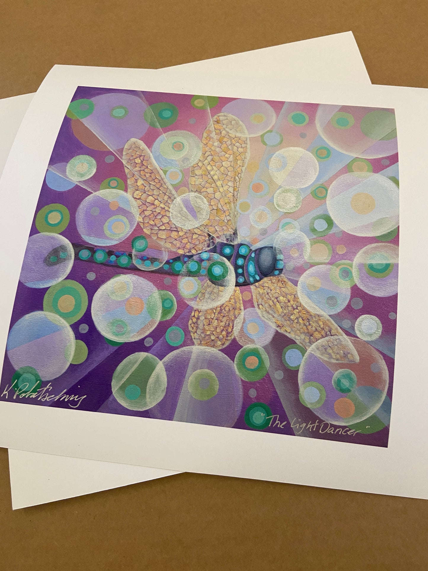 The Light Dancer - 8"x8" Fine Art Print