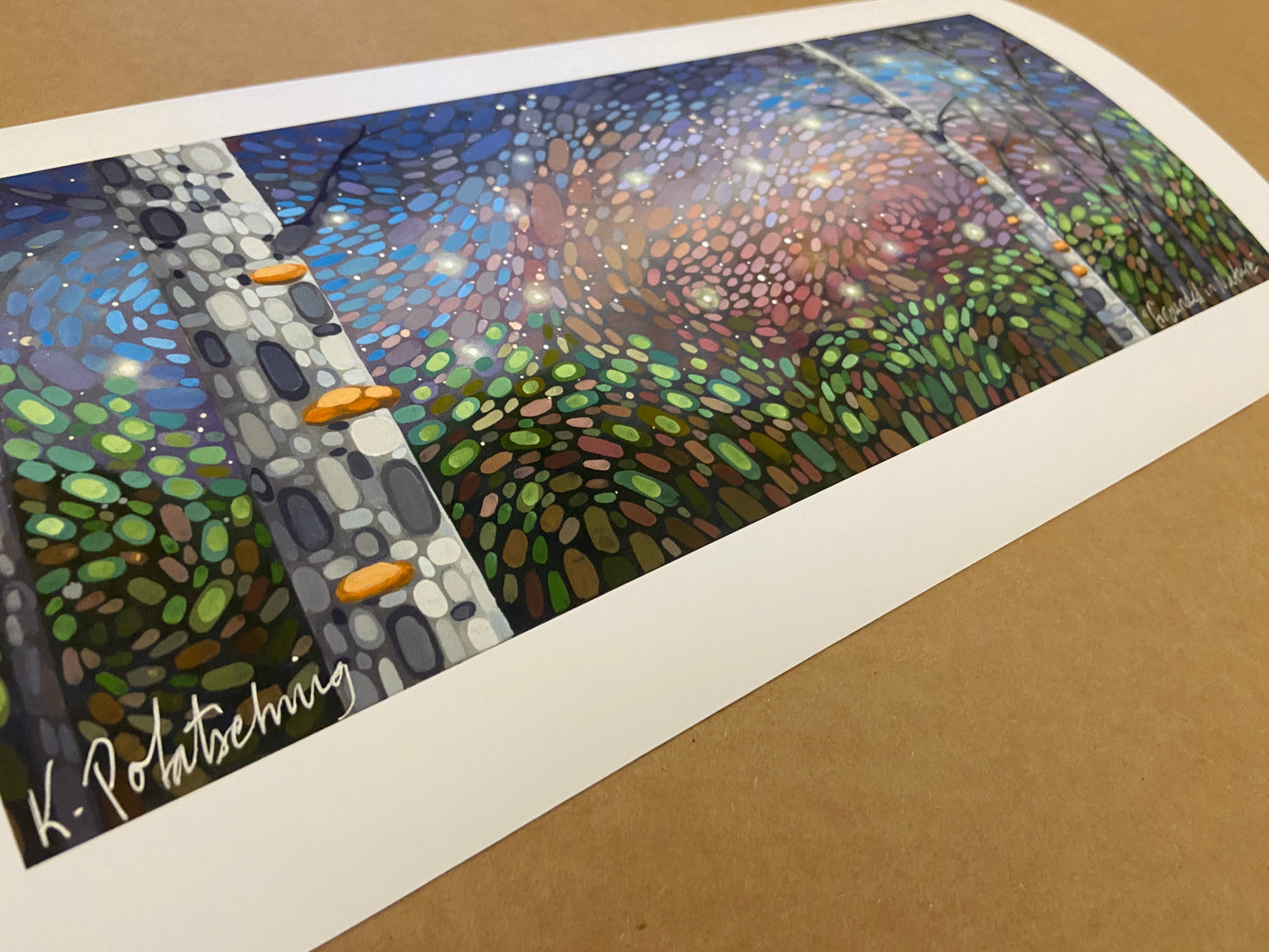 Grounded in Nature - 5"x12" Fine Art Print