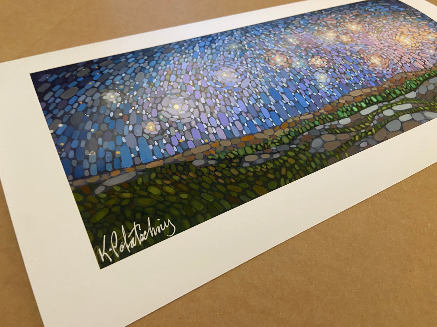 Starry Ascent - 5"x12" Fine Art Print