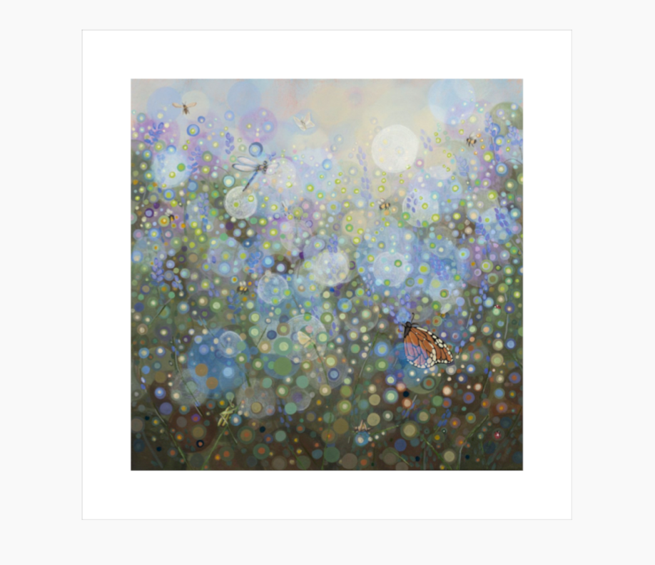 In the Backyard - 8"x8" Fine Art Print