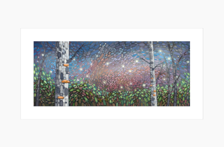 Grounded in Nature - 5"x12" Fine Art Print