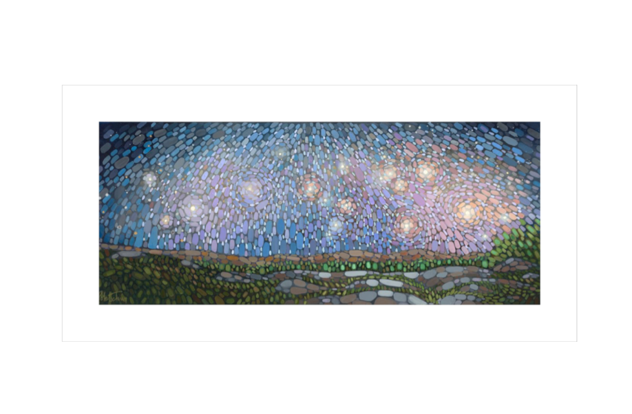 Starry Ascent - 5"x12" Fine Art Print