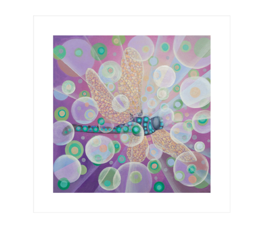 The Light Dancer - 8"x8" Fine Art Print